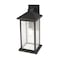 Z-Lite Portland 1 Light Outdoor Wall Sconce, Oil Rubbed Bronze And Clear Seedy 531MXL-ORB - alternate 5
